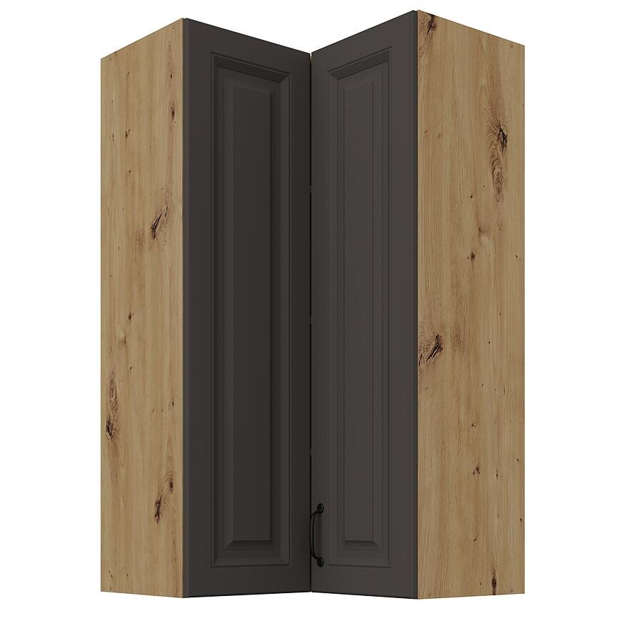 Skrinka do kuchyne Stilo grafit matná/artisan 60x60 GN-108 2F (90°)