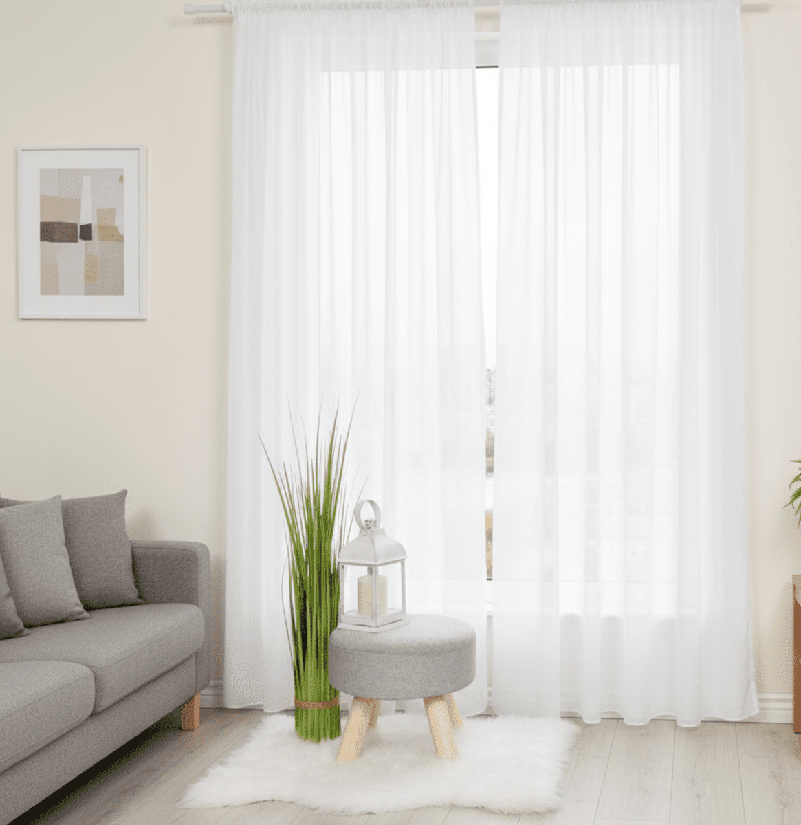 Záclona, Dreher 5001 s olůvkem metráž, bílá 125 cm