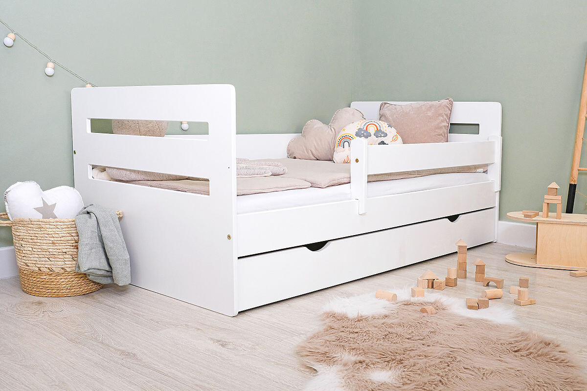 Ourbaby 17629-0 Tomi posteľ bez úložného priestoru 160x80 cm biela