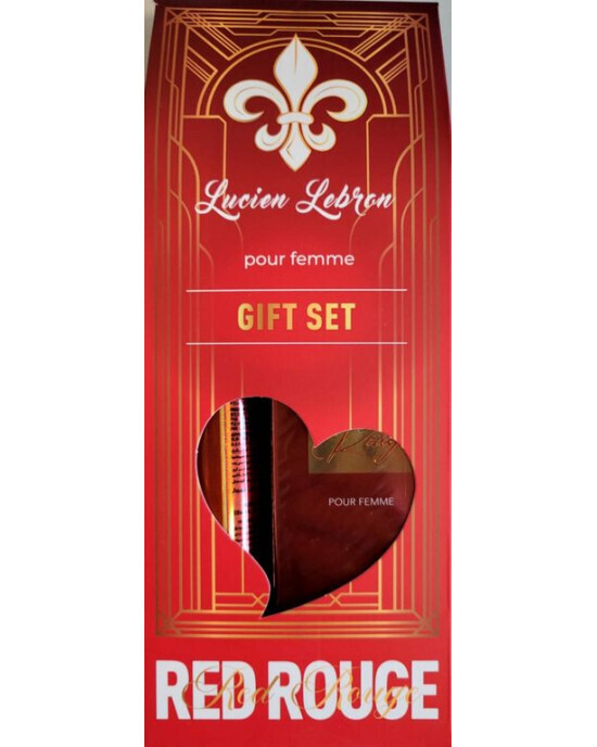 Lucien Lebron dámsky set Red Rouge EDP 30ml + Deo 75ml