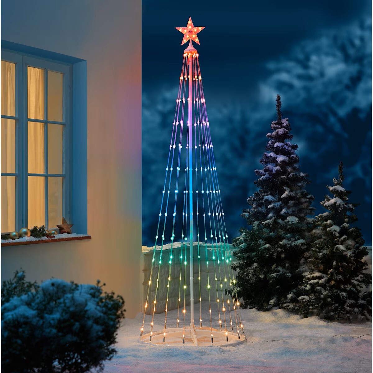 LED Dekorácia Vianočný strom