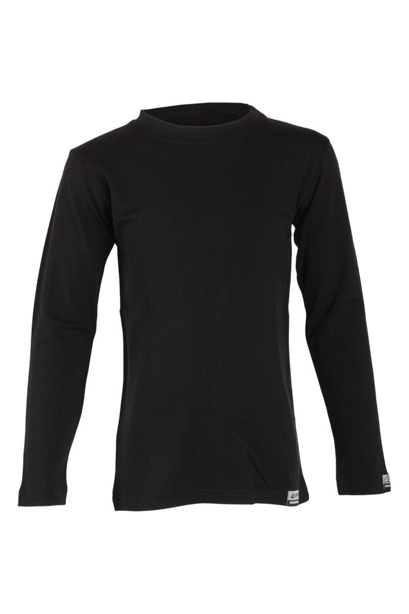 Lasting detské merino tričko LONY čierne Veľkosť: 110 8596445014273