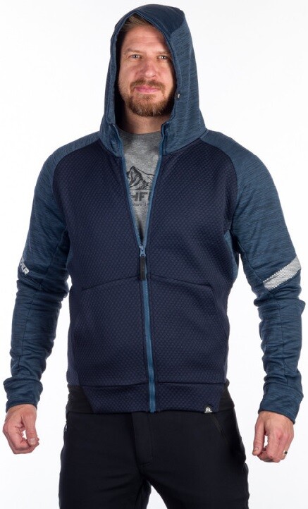 Northfinder CARROLL pánska mikina MI-3814OR-464 blue nights Veľkosť: 2XL 8584153500751