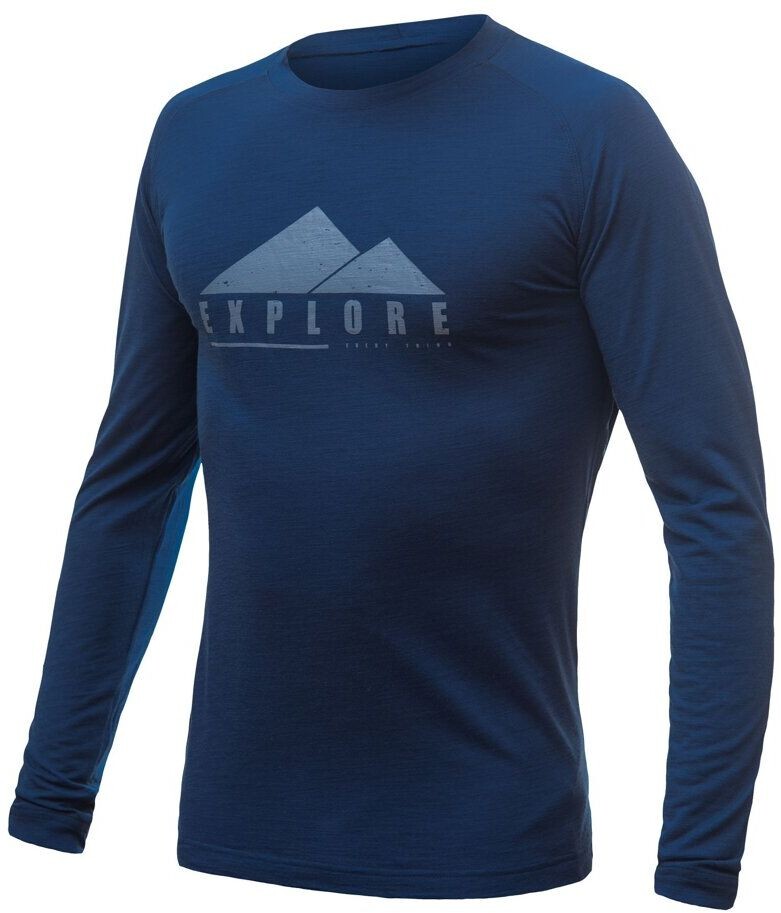 SENSOR MERINO AIR PT EXPLORE pánske tričko dl.rukáv tm.modrá Veľkosť: M 8592837084237