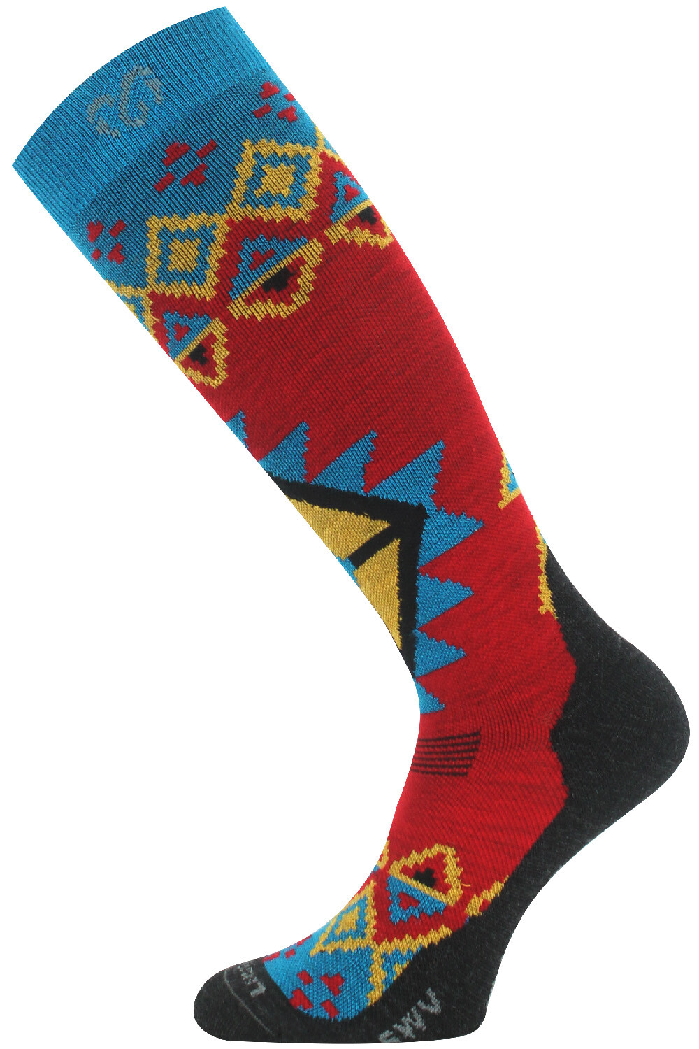 Lasting merino lyžiarske podkolienky SWV 590 červené Veľkosť: L 8596445227482