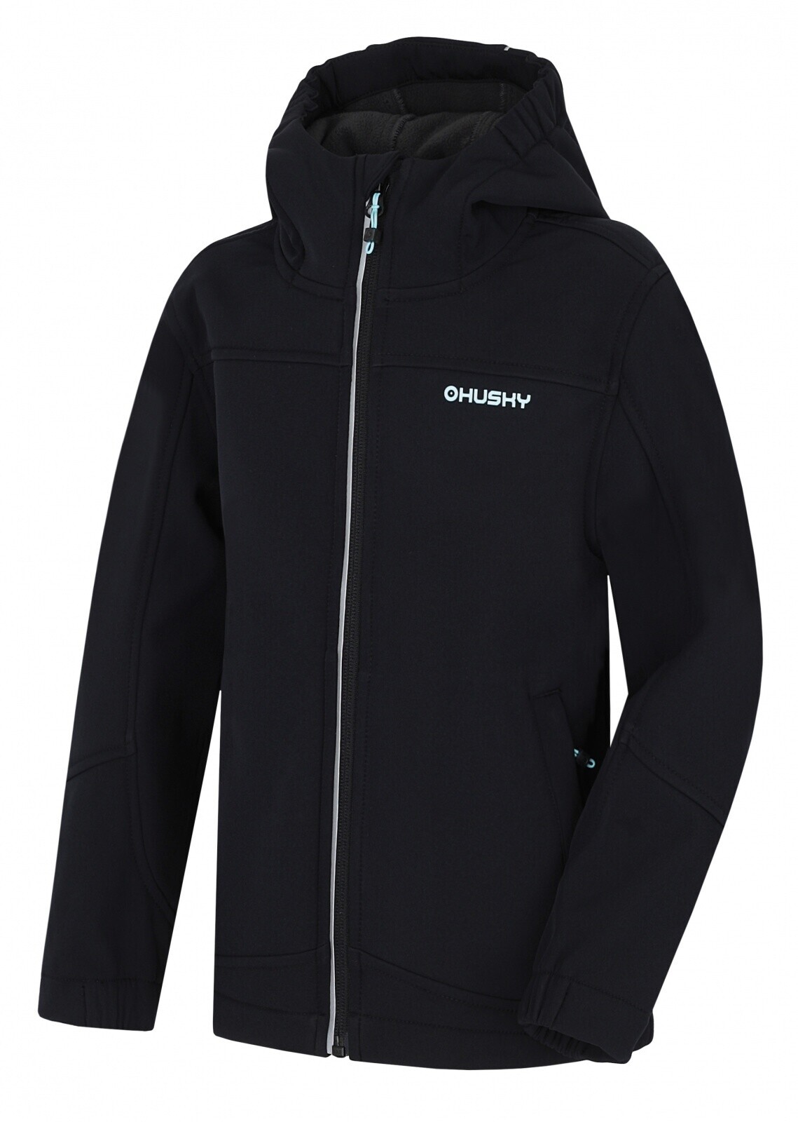 Husky Detská softshell bunda Simbo K black Veľkosť: 128