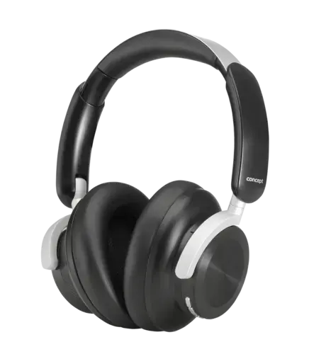 CONCEPT Bezdrôtové slúchadlá Visione black HS2040