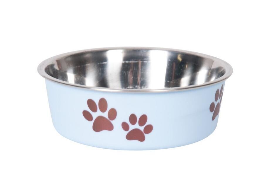 Miska nerezová s plastovým opláštěním modrá 12cm 0,3l