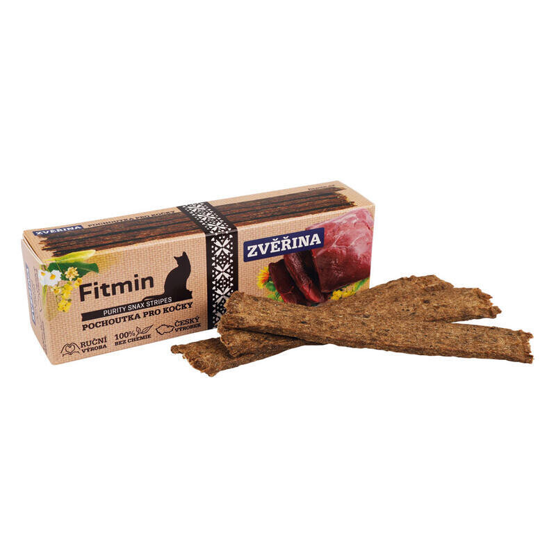 Fitmin cat Purity Snax STRIPES wild CZ/SK 35 g
