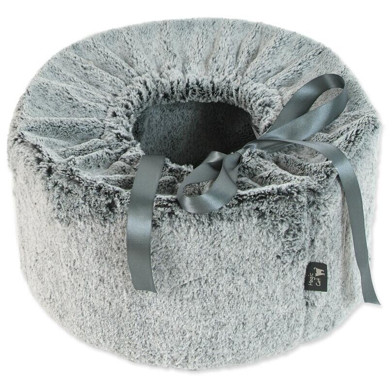 Pelech Magic Cat stahovací šedý melír