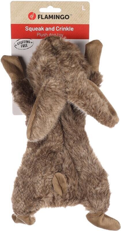 Flamingo Forre Hračka pro psy Králík hnědý