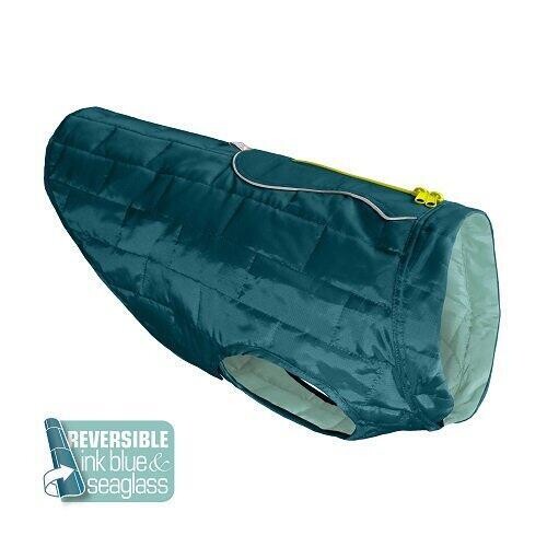 Kurgo® Loft Nepromokavá bunda pro psy Ink Blue/Seaglass