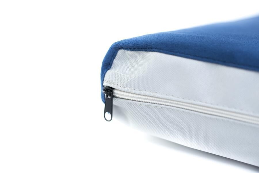 Matrace Aminela - 100x70x10cm Half and Half modrá/světle šedá