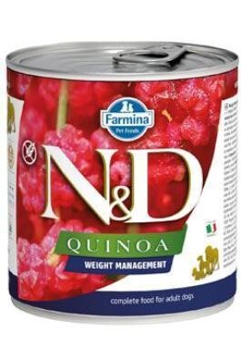 N&D DOG QUINOA Ad. Weight Mngmnt Lamb & Brocolli