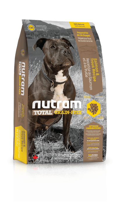 T25 Nutram Total Grain Free Salmon Trout Dog 2kg