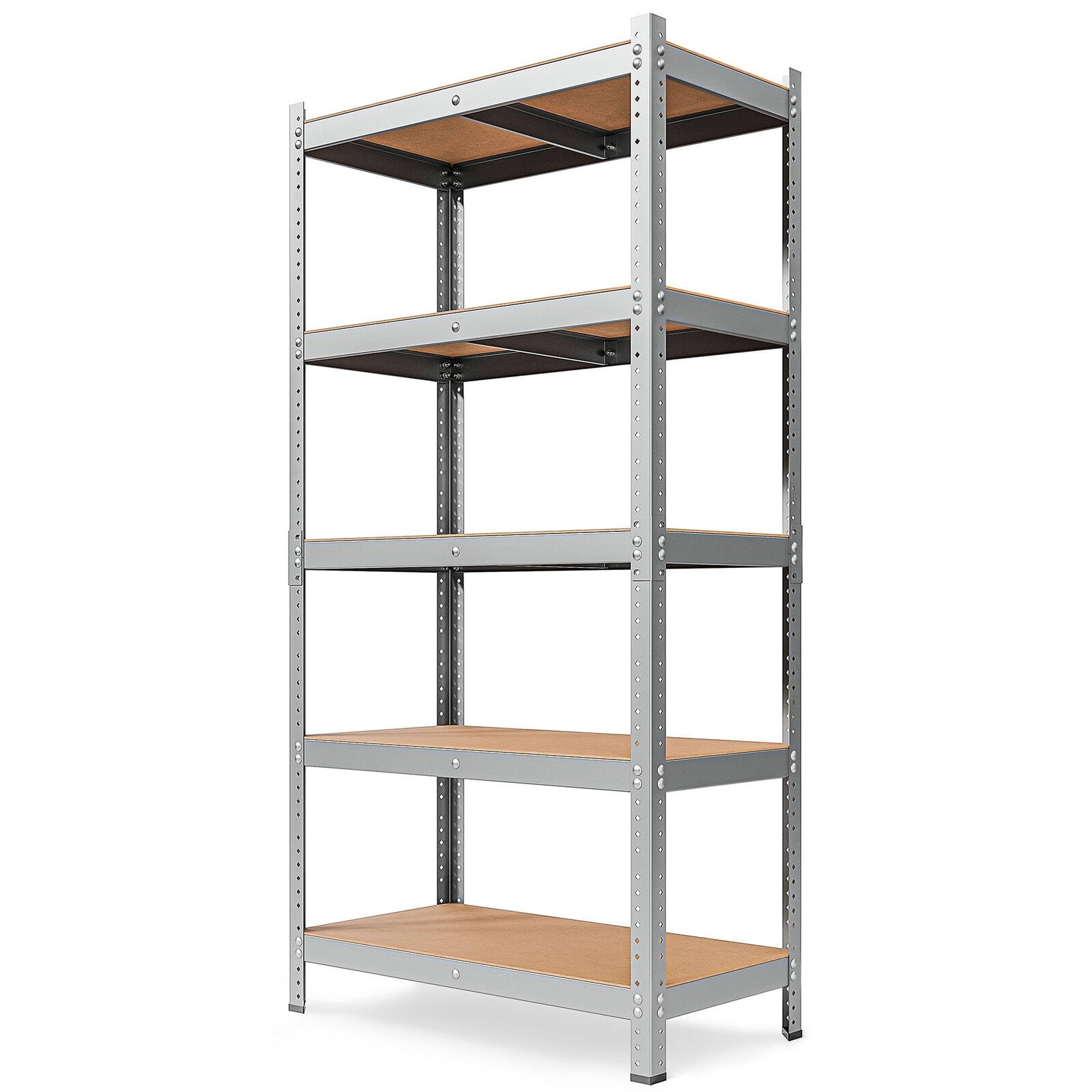 Marbo KOVOVÝ REGÁL SÉRIE HARD 220X150X50 NOSNOSŤ JEDNEJ POLICE 500 KG Rozmer regálu: 220x150x50, Počet Políc: 5, Celková nosnosť regálu: 2500 KG