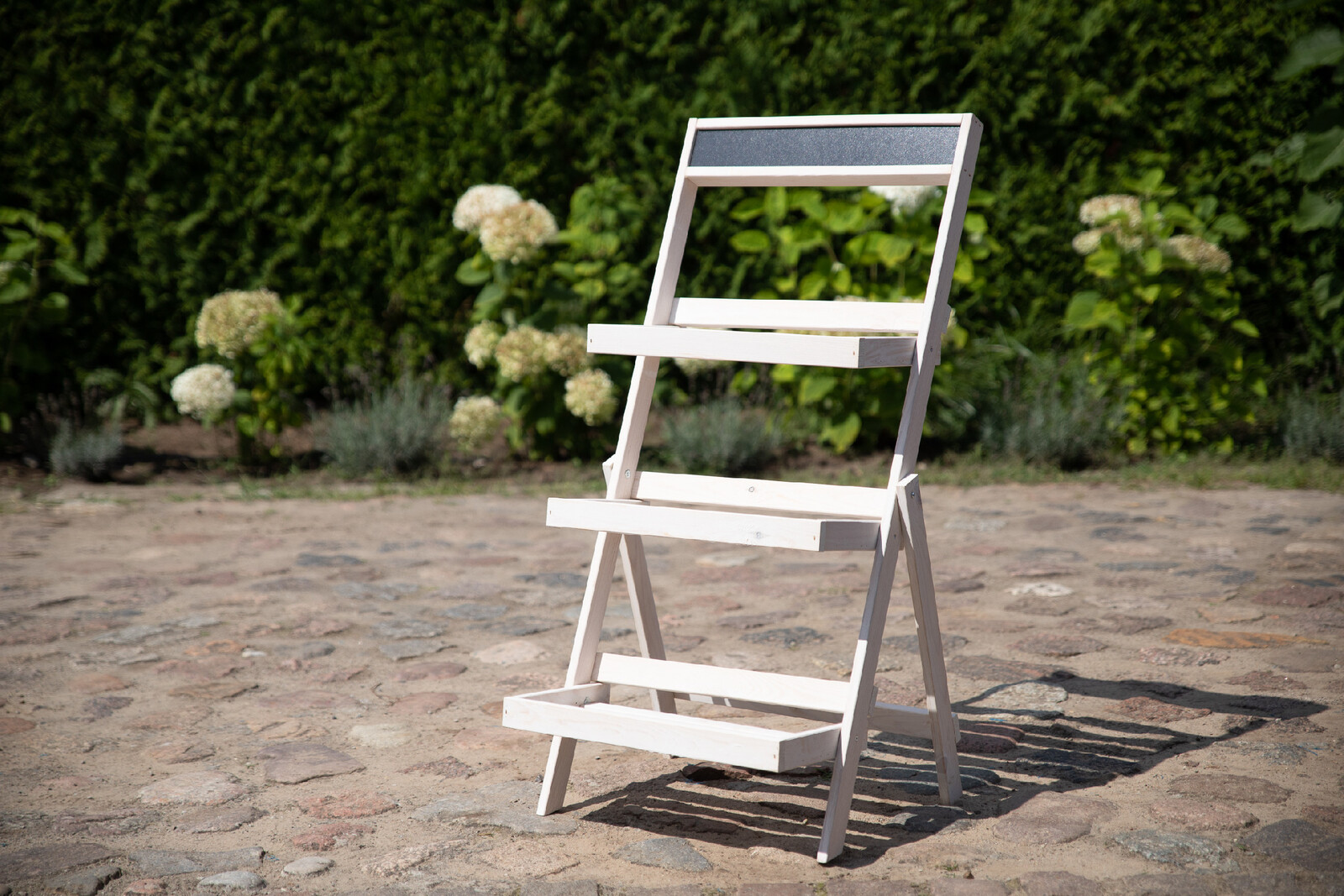 DREVENÝ STOJAN NA KVETY BIELY RDEZ_100X52X52_WHPT