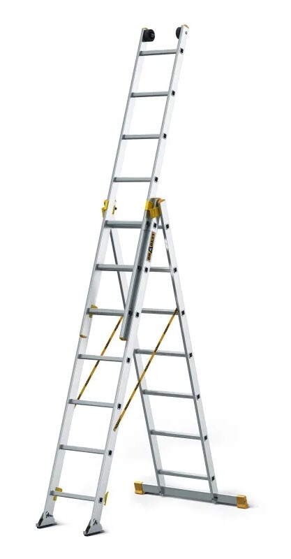 Drabest Multifunkčný hliníkový rebrík MAX 3x7