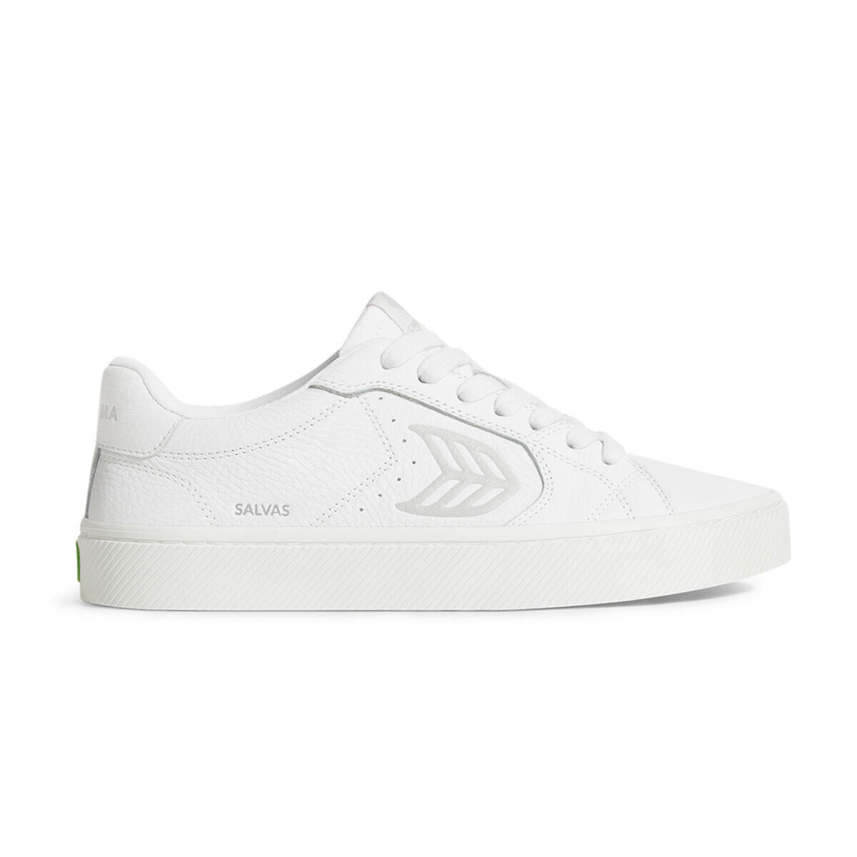 Dámské volnočasové boty Cariuma SALVAS White Premium Leather Ice Logo Sneaker