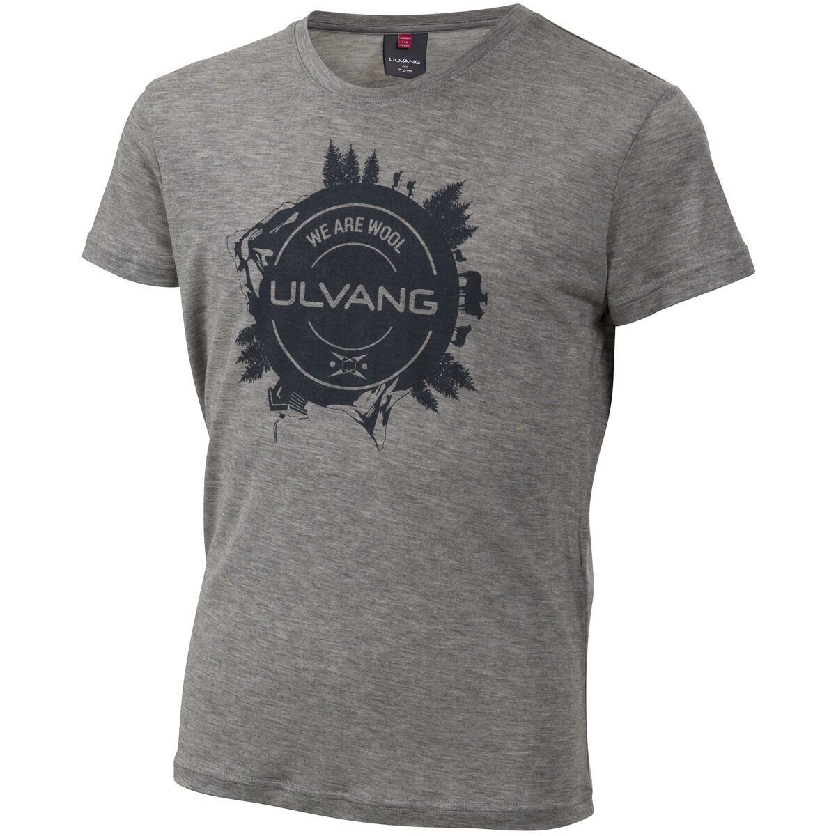 Juniorské merino tričko Ulvang T-shirt  Gausdal/6y
