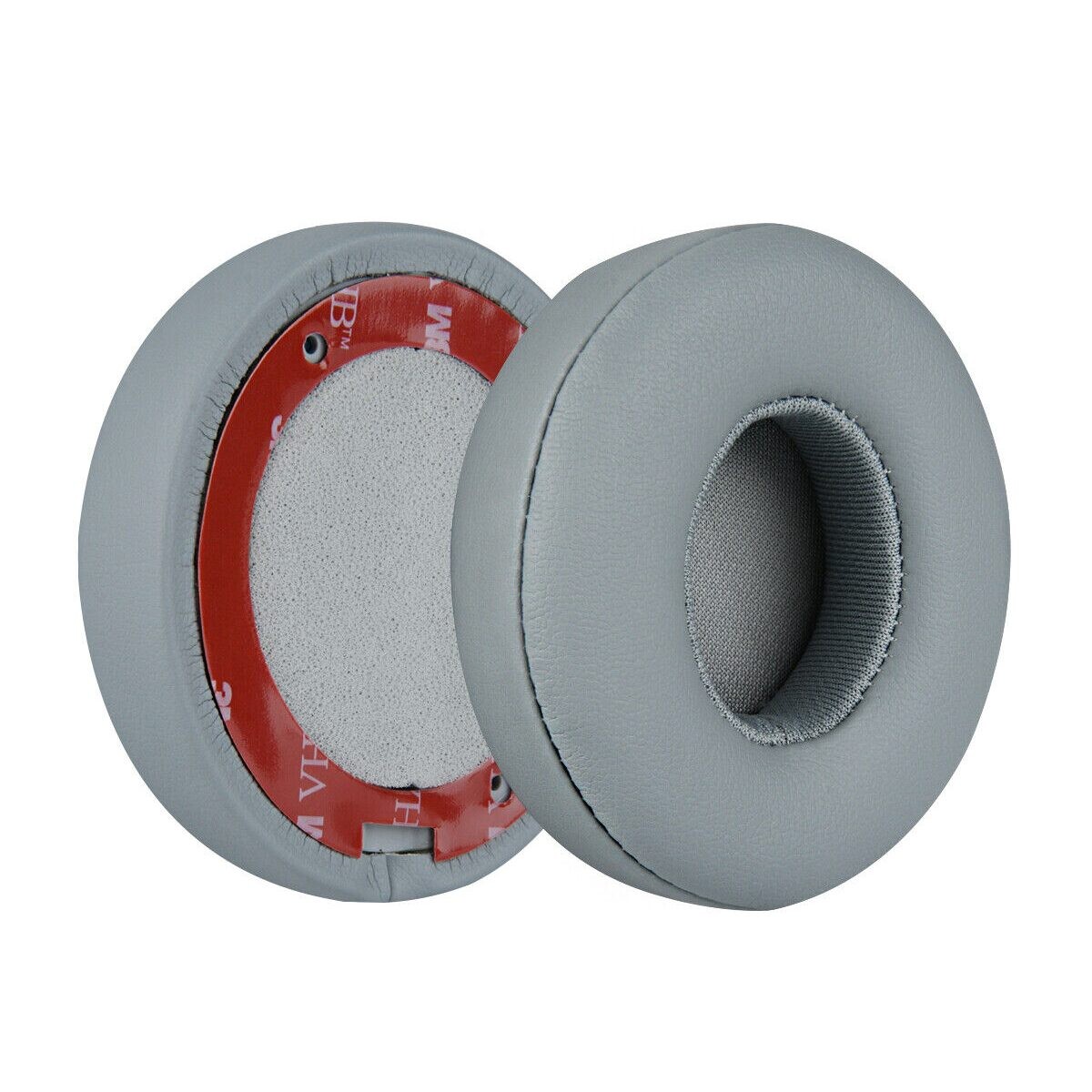 Náhradné náušníky pre slúchadlá Beats Solo 2 a 3 - Sivé, kožené