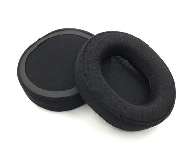 Náhradné náušníky pre slúchadlá SteelSeries Arctis - čierne, látkové so švy