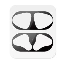 Prachové nálepky na puzdro pre AirPods 1 a 2 - Čierne