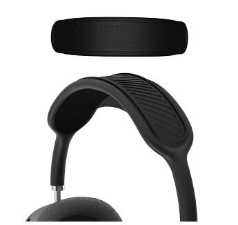 Hlavový most pre slúchadlá Apple AirPods Max - Čierny, silikónový