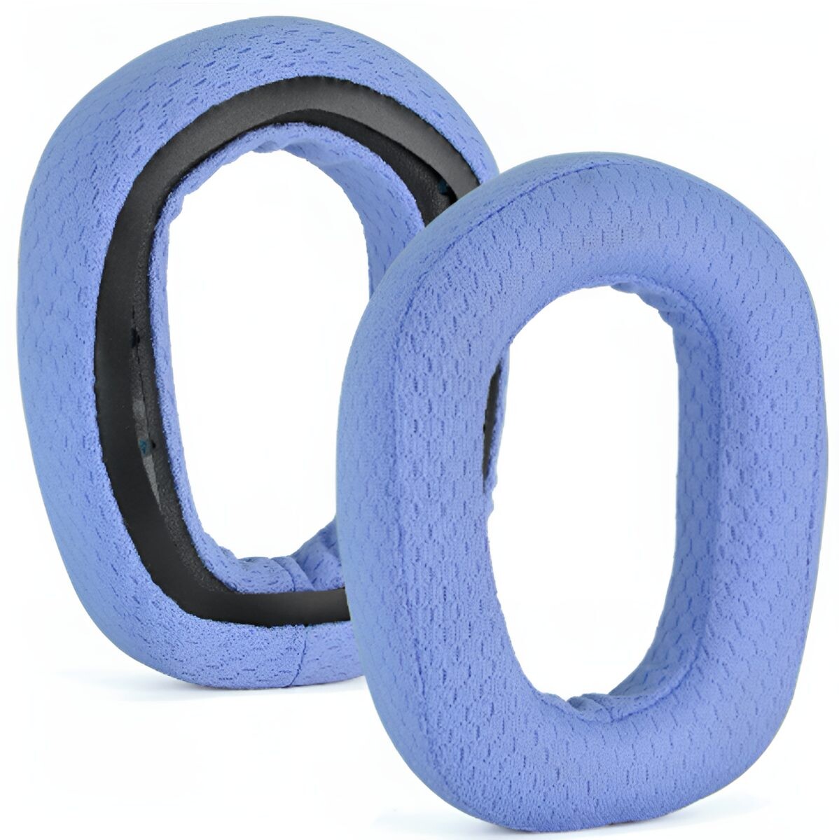 Náhradné náušníky pre slúchadlá Logitech G435 - Modré, látkové