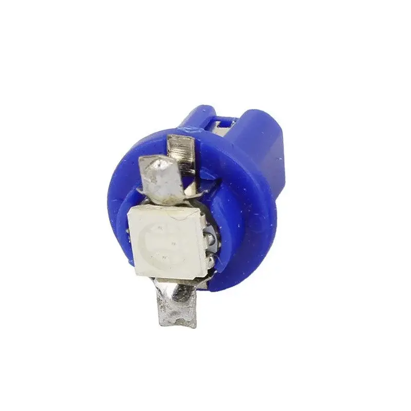 T5, B8.5D, 1x 5050 SMD LED - 24V, Modrá