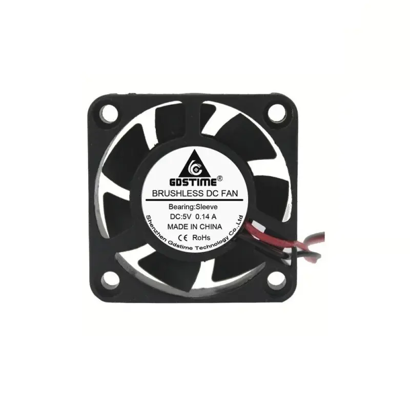 Ventilátor 40x40x10mm, XH2.54, 5V DC