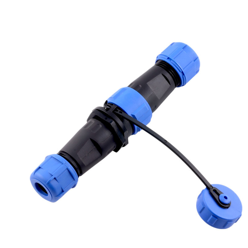 SP1310/SP1311, IP68 vodeodolný káblový spojovací konektor, 3-pin