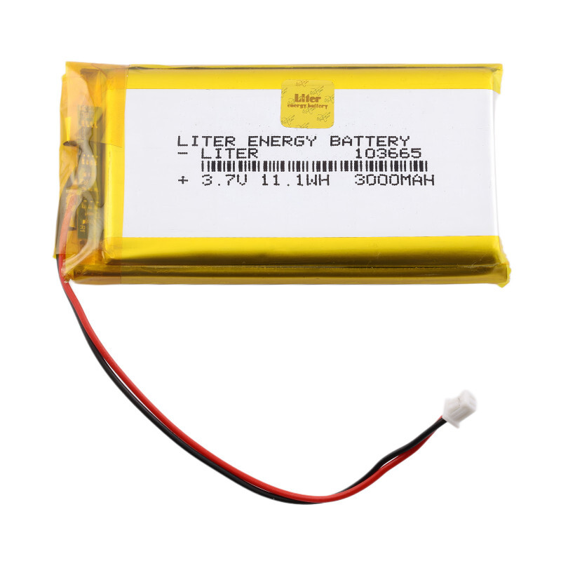 Li-Pol batéria 3000mAh, 3.7V, 103665