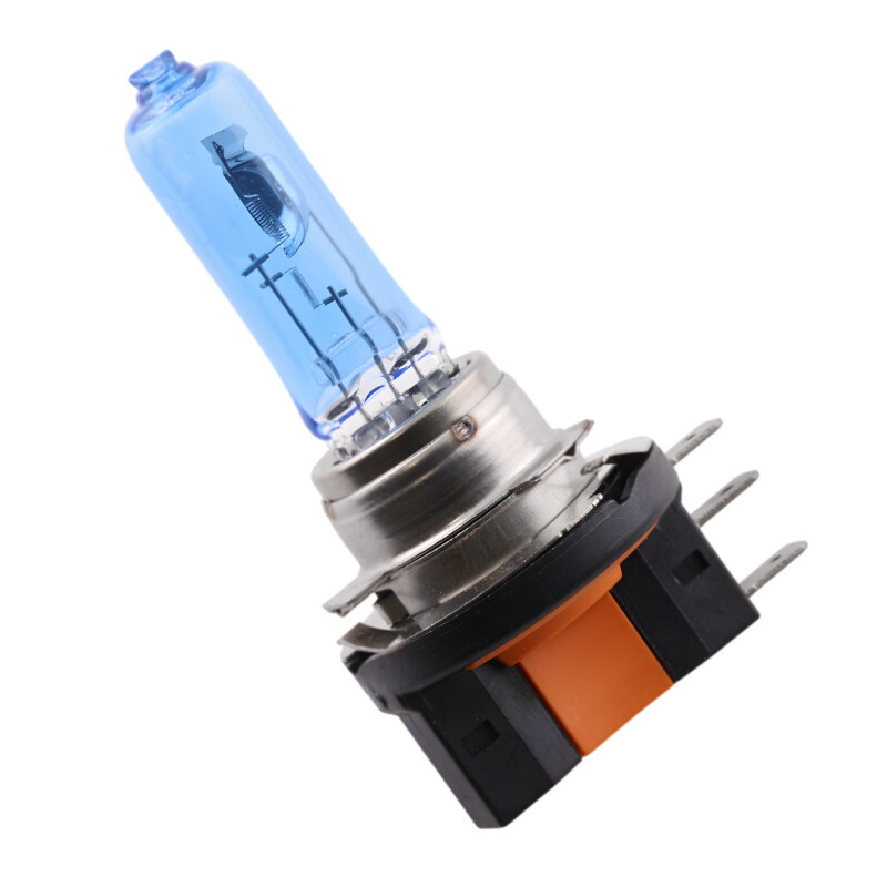 Halogénová žiarovka s päticou H15, 15/55W, 12V - Biela 6000K