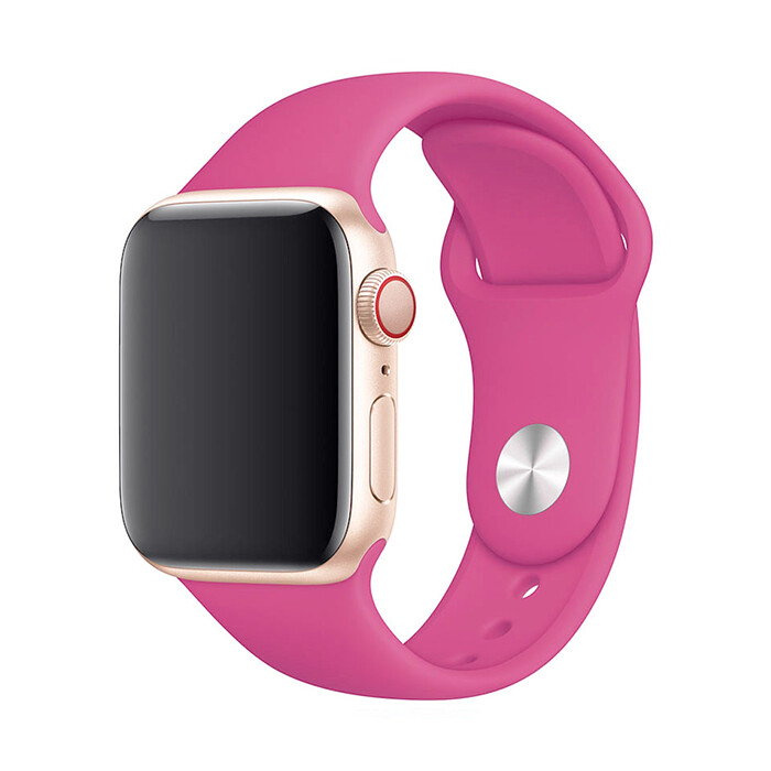 Marvelli - Jednofarebný remienok na Apple Watch - Dragon Fruit Veľkosť: 38/40/41/42mm, Obvod: S-M (menší až stredný obvod zápästia), Farba: Dragon…