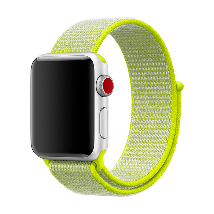 Marvelli - Nylonový remienok na Apple Watch - Flashlight Veľkosť: 38/40/41/42mm, Farba: Marine Green