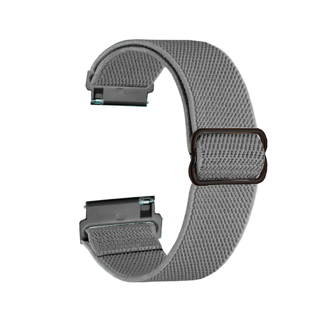 Nastavitelný nylonový remienok na smart hodinky 20mm Veľkosť: 20mm, Farba: Vesmírne-šedá