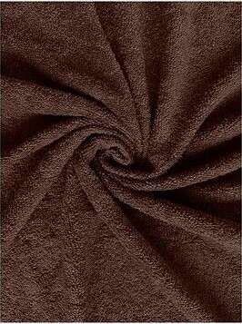 Kaptan Plachta na posteľ Froté Lux, 180 × 200 cm, tmavo hnedé