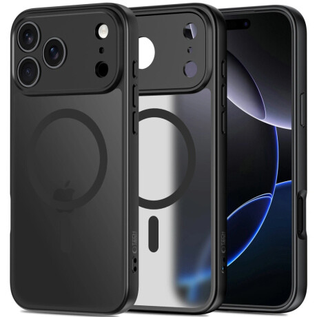 Tech-Protect Basic MagSafe kryt na iPhone 17 Pro Max, čierny