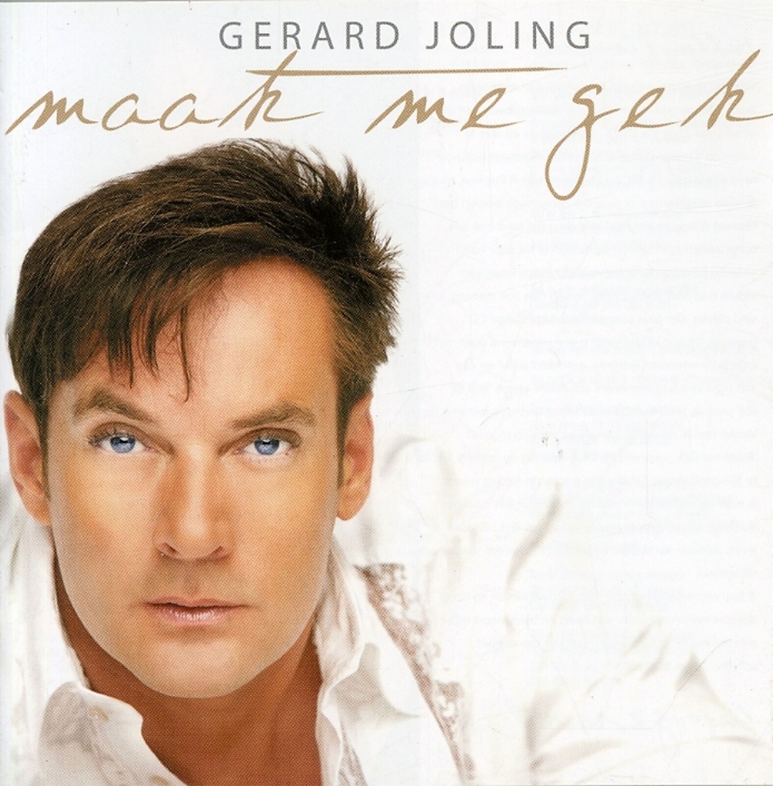 Gerard Joling, MAAK ME GEK, CD