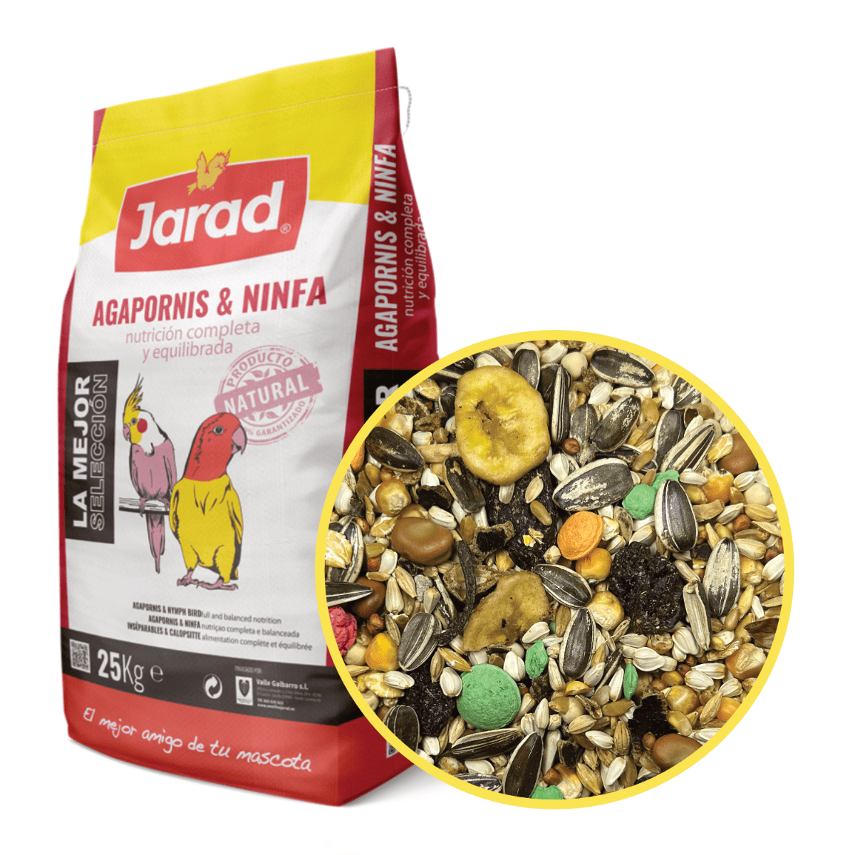 Jarad Selección Papagáj s Vitamínom C - 5x3kg