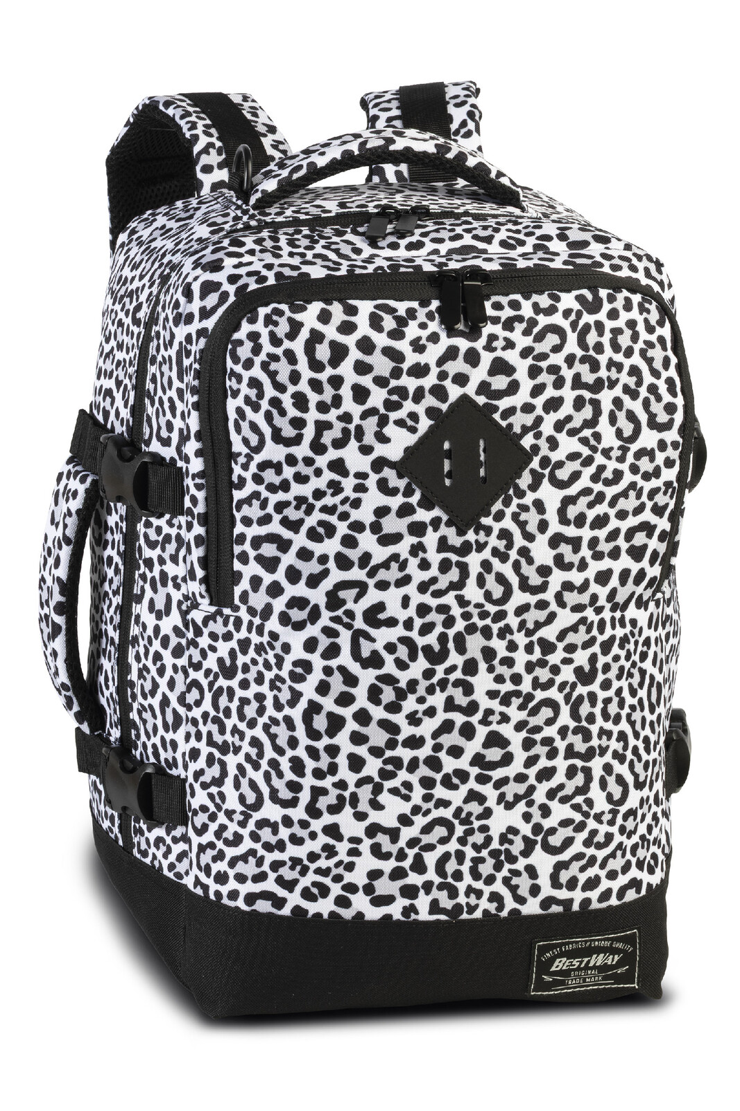 BestWay cestovný batoh Cabin Pro Small - čierno-biely - 20L