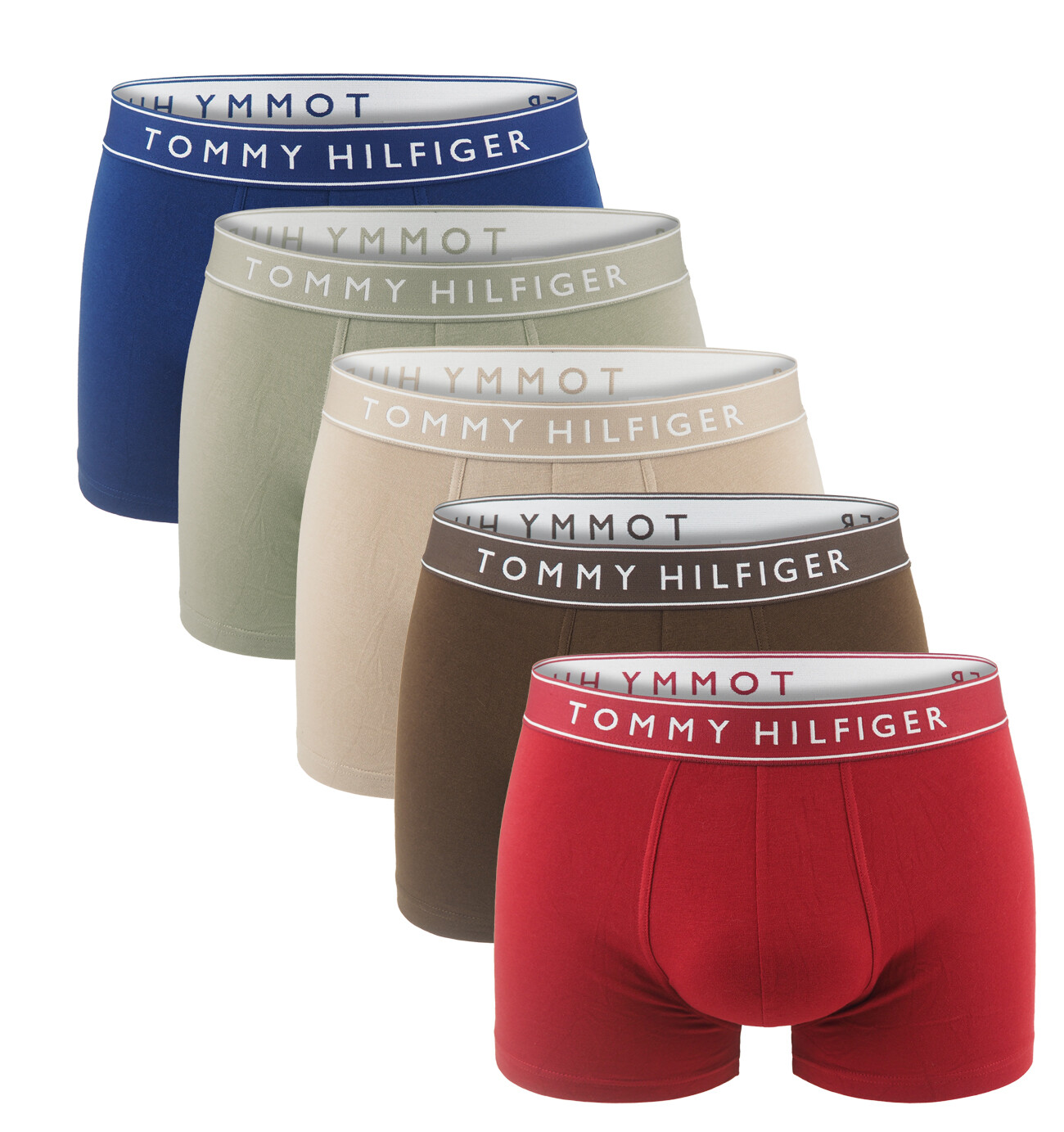 TOMMY HILFIGER - boxerky 5PACK eco friendly everyday essentials modern balance tones