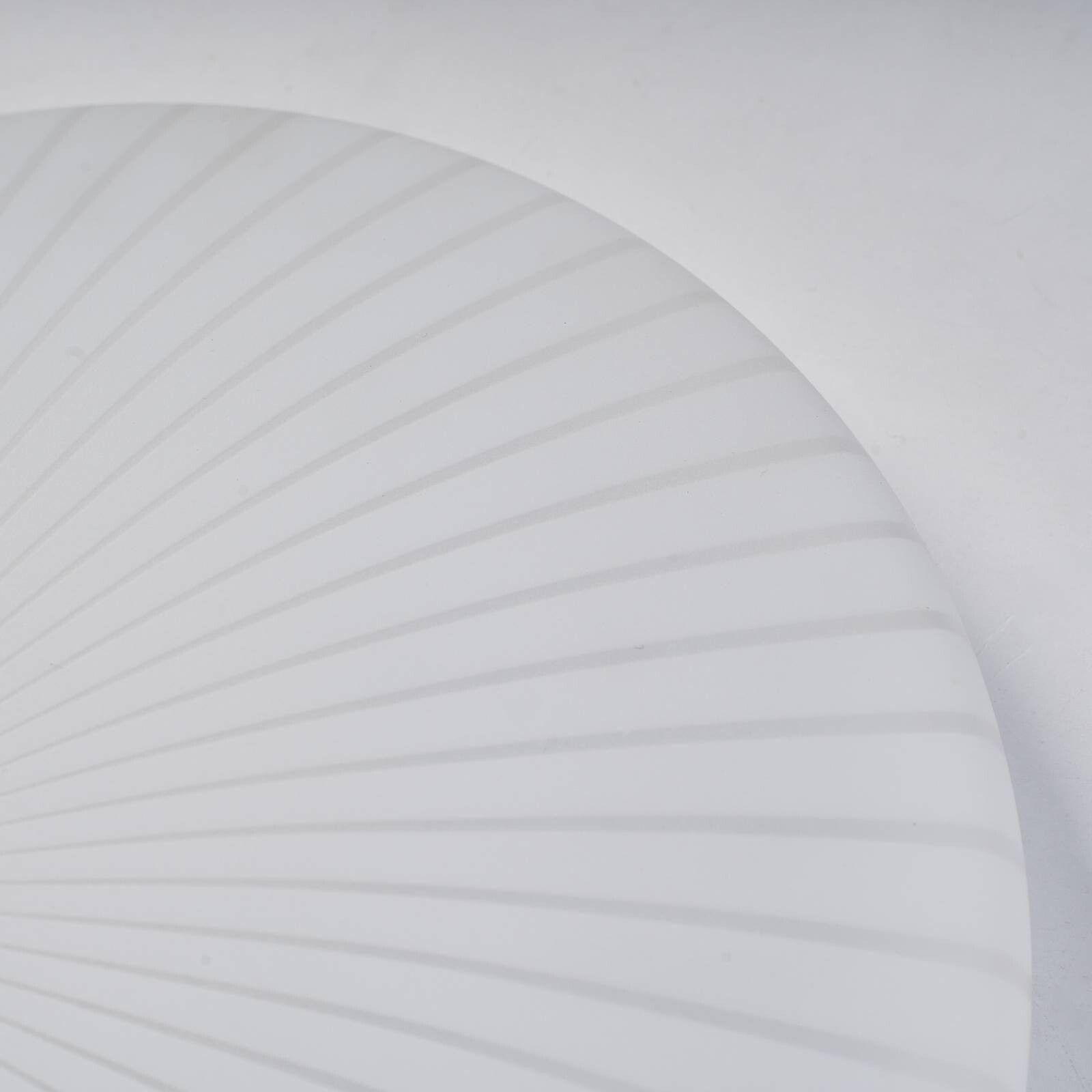 Stropné LED svetlo Malta, Ø 39 cm, biele, akryl, CCT