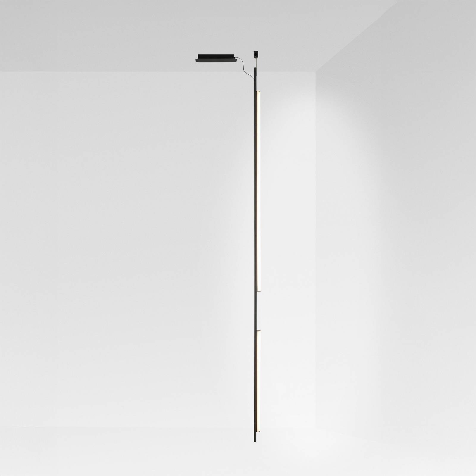 MARSET LED závesné svietidlo Ambrosia 235 s konektorom 3000 K čierna