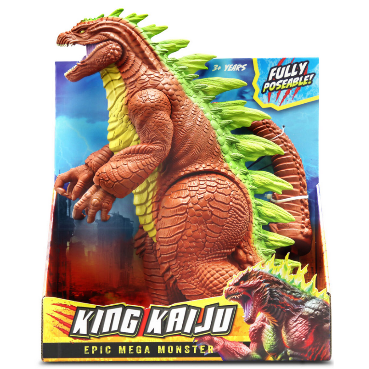 Primal Clash King Kaiju figúrka 43 cm
