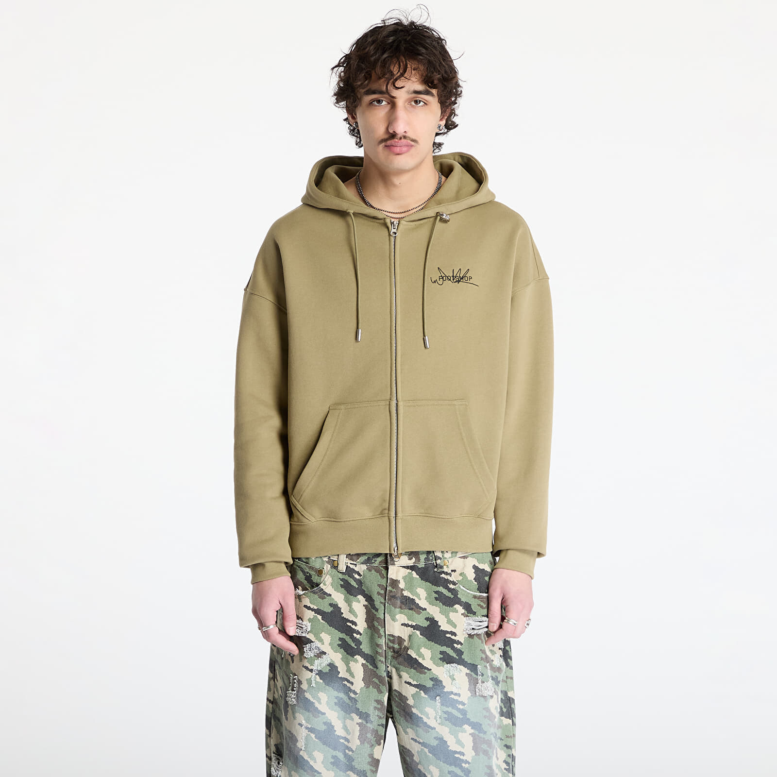 Mikina FTSHP Everyday Zip Hoodie UNISEX Kalamata Green S