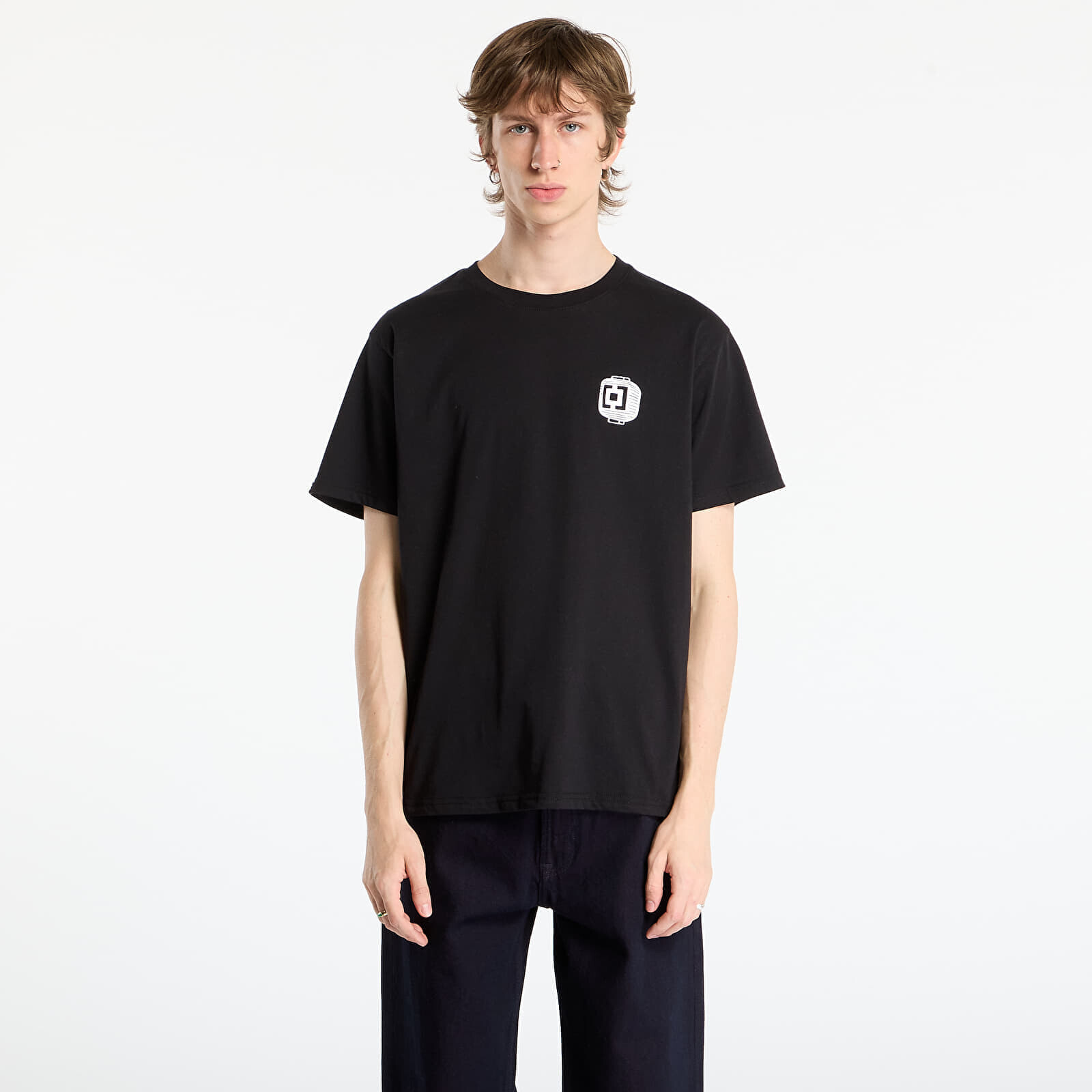 Tričko Horsefeathers Asakusa T-Shirt Black XXL