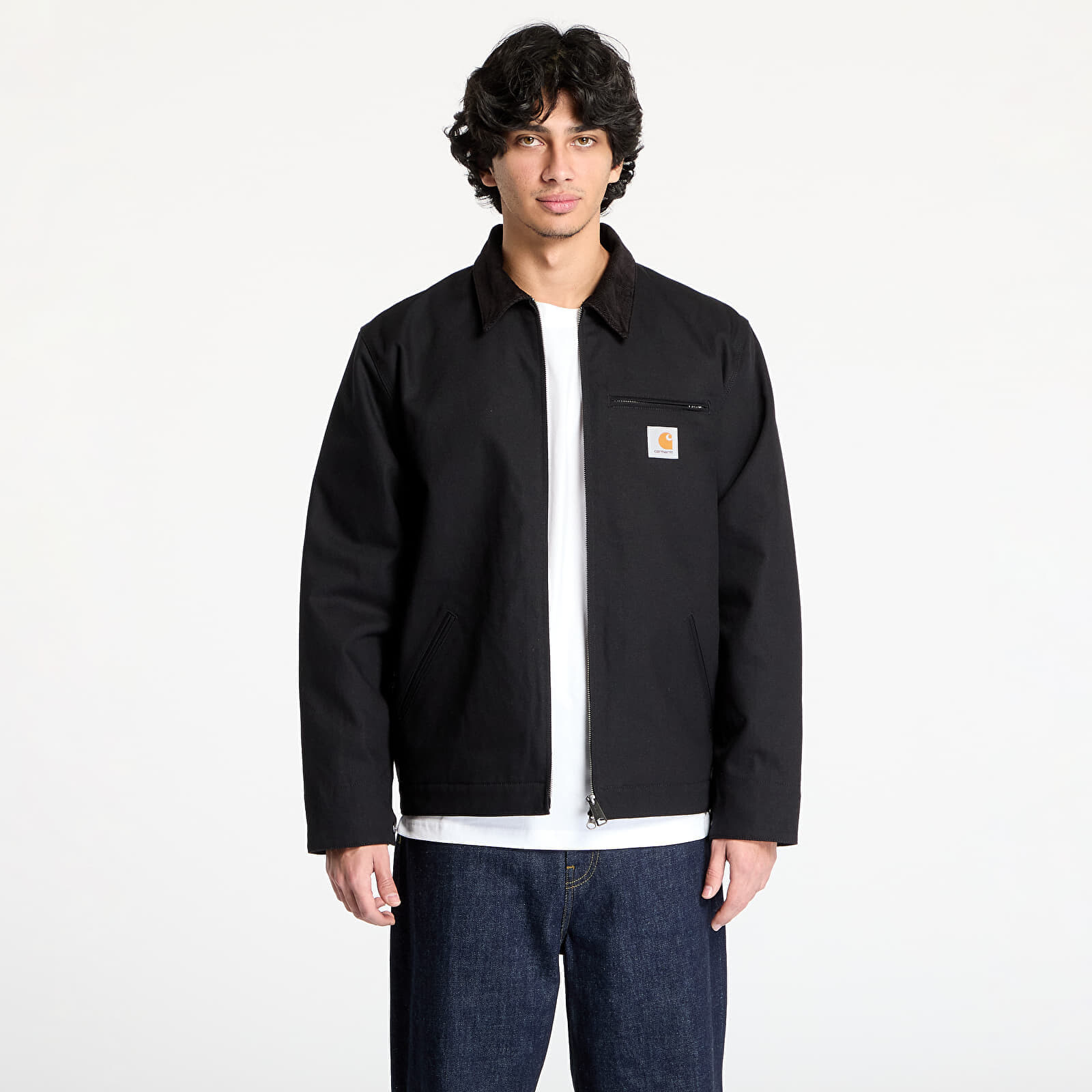 Bunda Carhartt WIP Detroit Jacket (Winter) UNISEX Black/ Black Rigid L