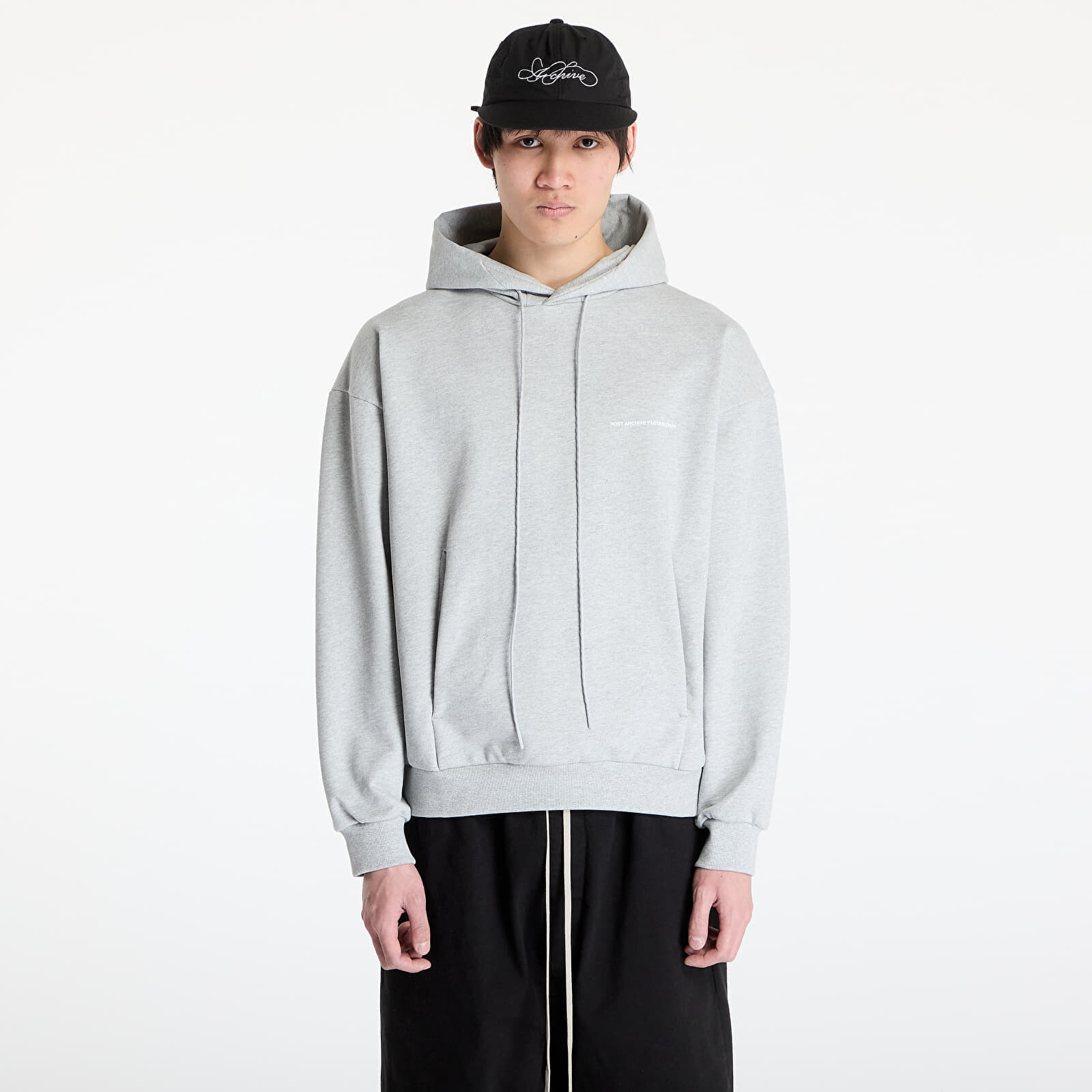 Mikina Post Archive Faction (PAF) 8.0 Hoodie Right Grey XL